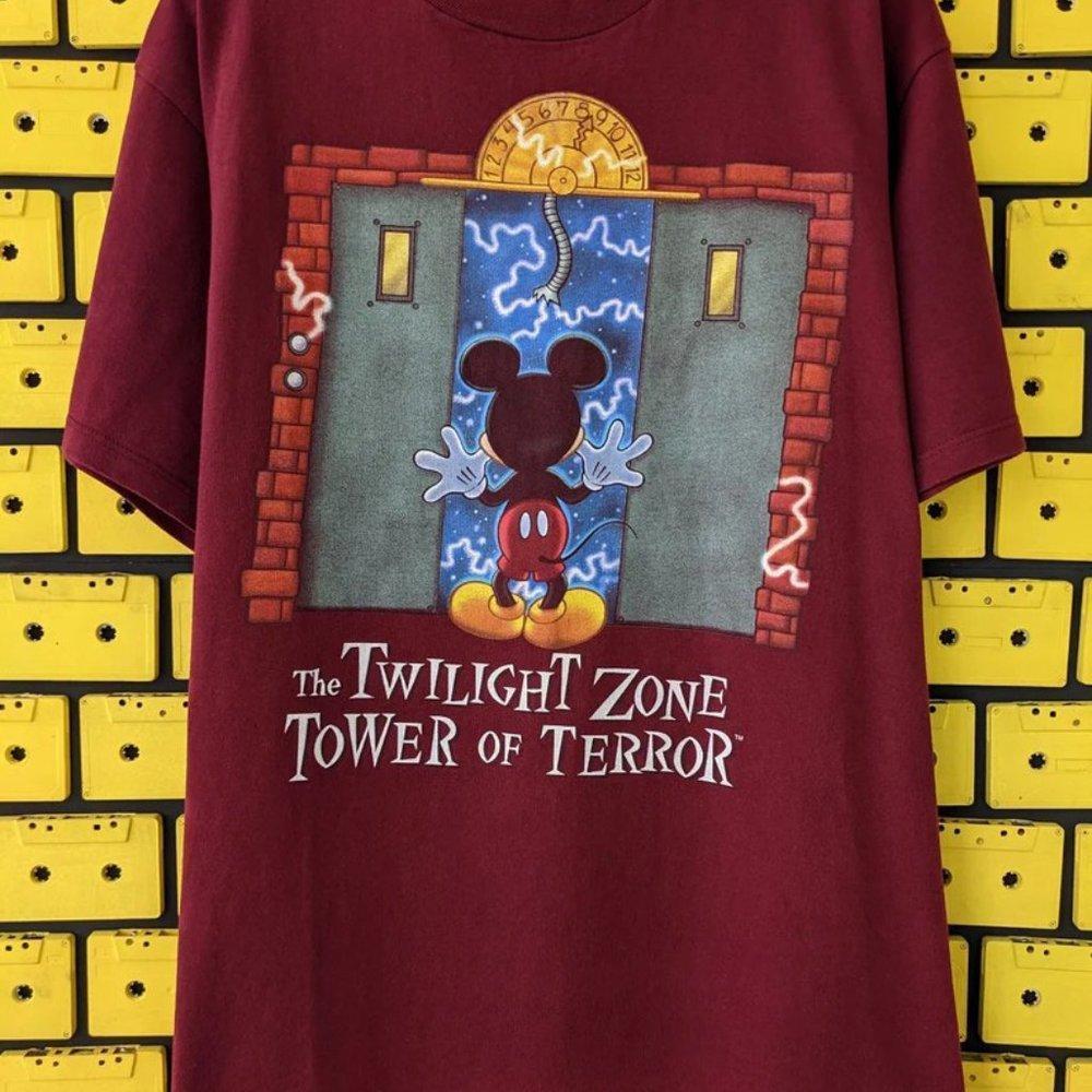 Dsney Tower Of Terror Mickey Mouse Disneyland Shirt Sweater
